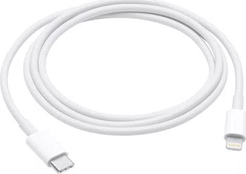 Datový kabel pro Apple iPhone USB-C / Lightning 1m bílý bulk