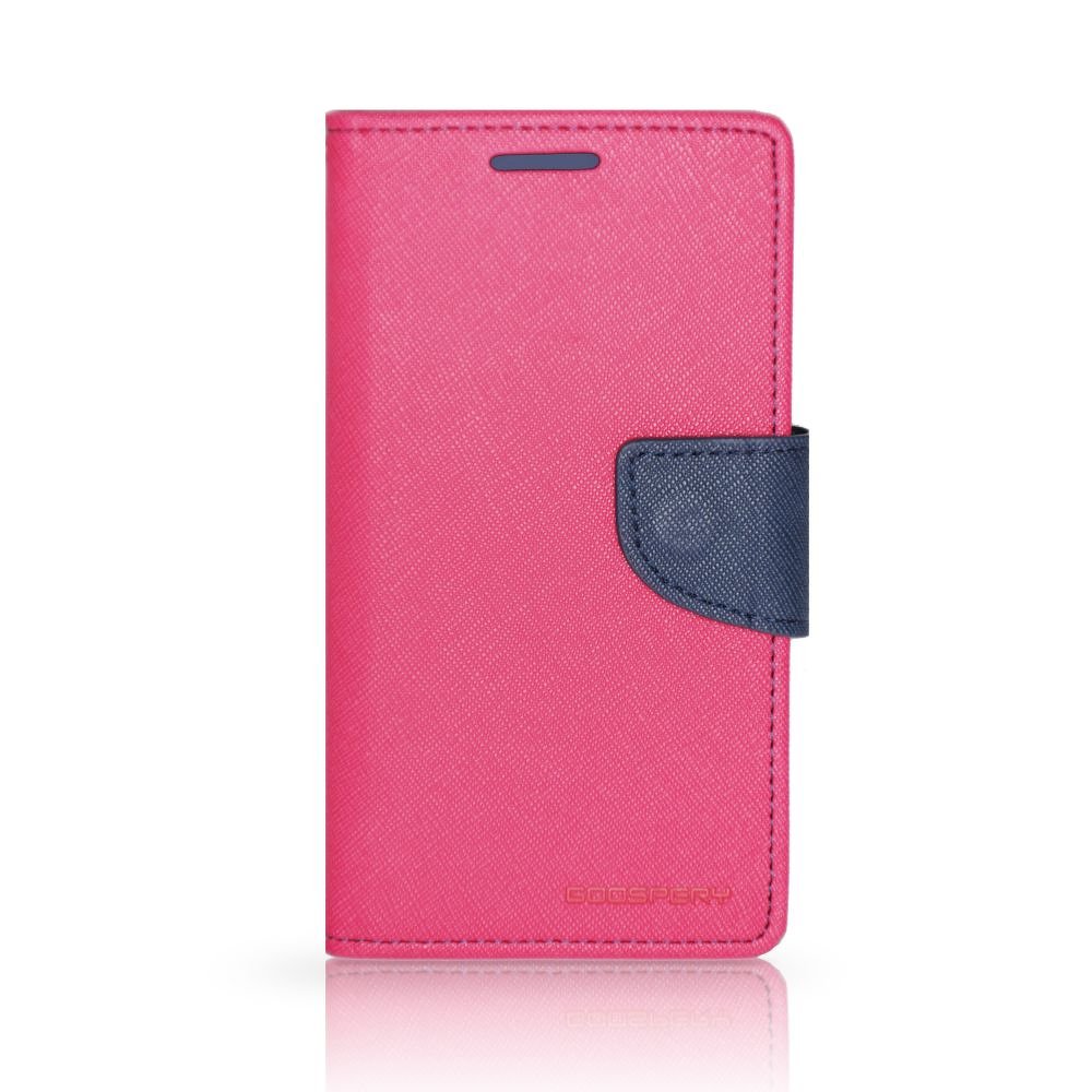Pouzdro Fancy Diary Mercury Samsung A700 Galaxy A7 růžovo modré