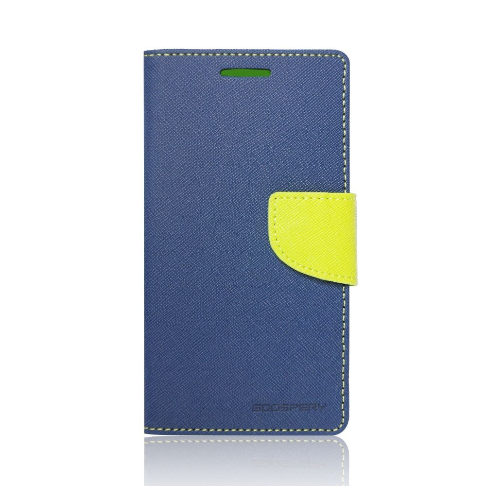 Pouzdro Fancy Diary Mercury Apple iPhone 6 Plus modro zelené