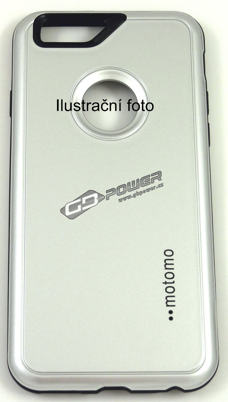 Pouzdro Motomo Samsung A510F Galaxy A5 2016 stříbrné