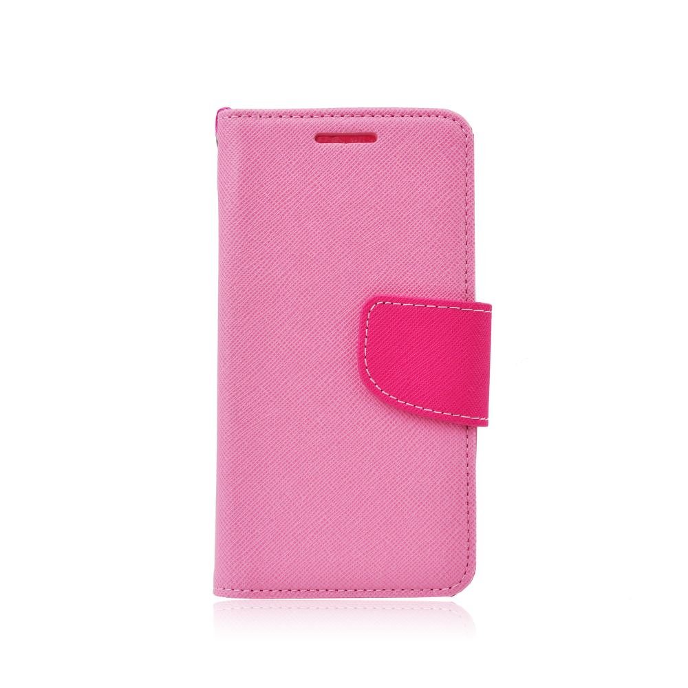 Pouzdro Telone Fancy Samsung G925F Galaxy S6 Edge růžové
