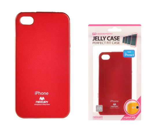 Pouzdro Jelly Mercury Apple iPhone 13 Pro Max (6,7) červené