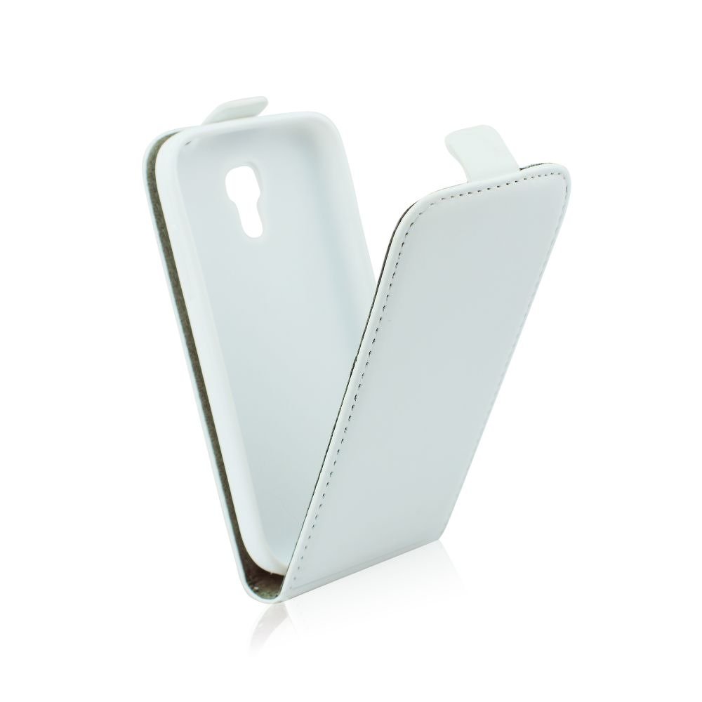 Pouzdro knížka Slim Flexi Apple iPhone 4 / 4S bílé