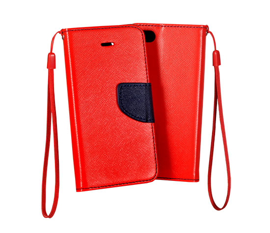 Pouzdro Telone Fancy Huawei Honor Note 10 červeno modré
